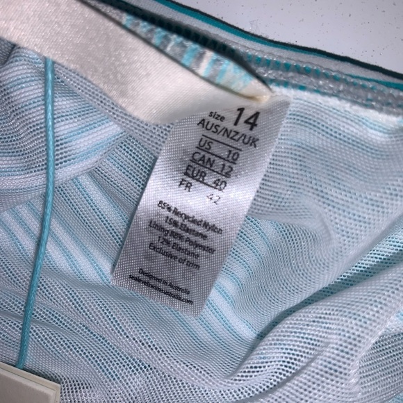 Sea Level Varsity Stripe Square Neck One-Piece Women’s Swimsuit NWT size 10 - Picture 14 of 16